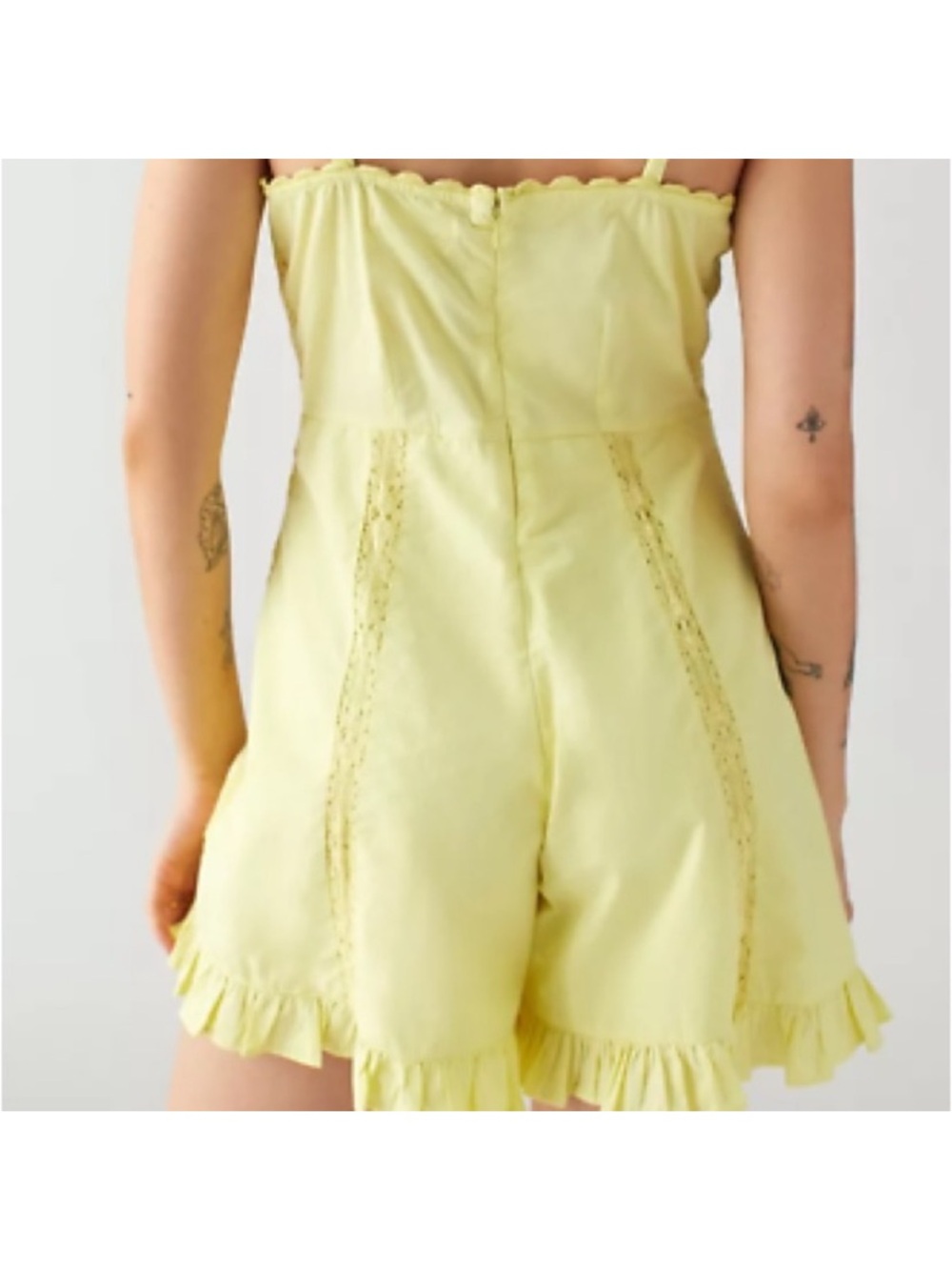 NWT lingerie style romper